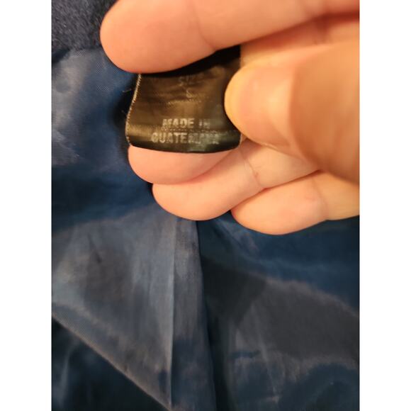 Victoria’s Secret Moda International Blue Wool Blend Pea Coat Women’s 8 - Picture 5 of 5